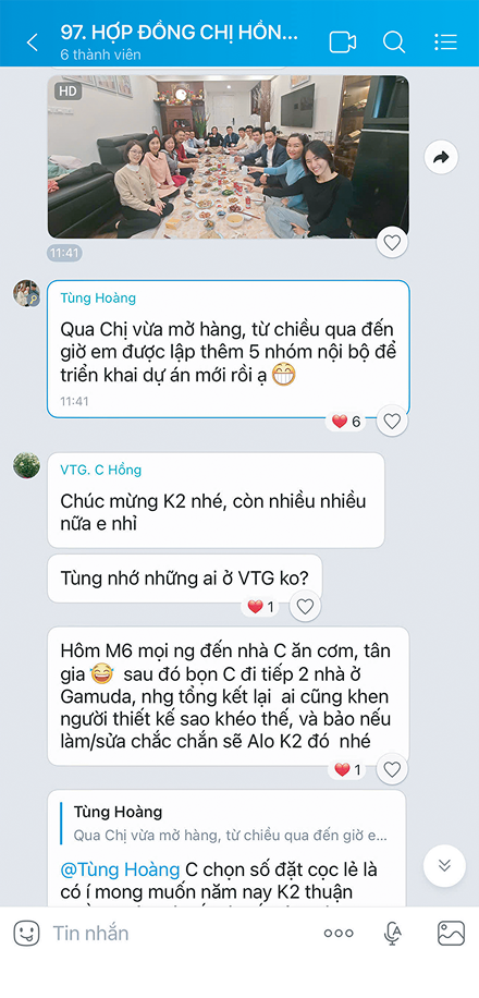 Phản hồi khách hàng K2 Design